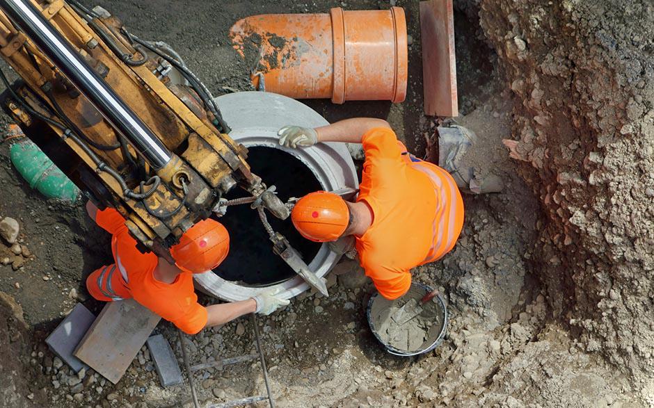 travaux assainissement Plaisir